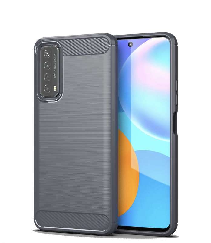 CellTime Huawei P Smart 2021 Shockproof Carbon Fiber Design Cover