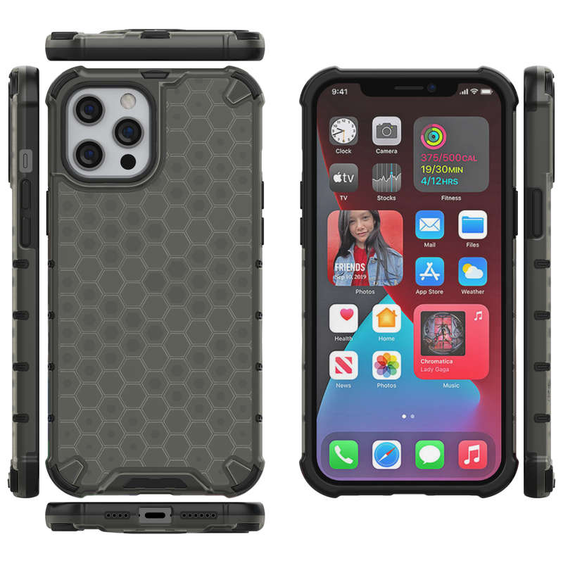 CellTime iPhone 12 Pro Max Shockproof Honeycomb Cover