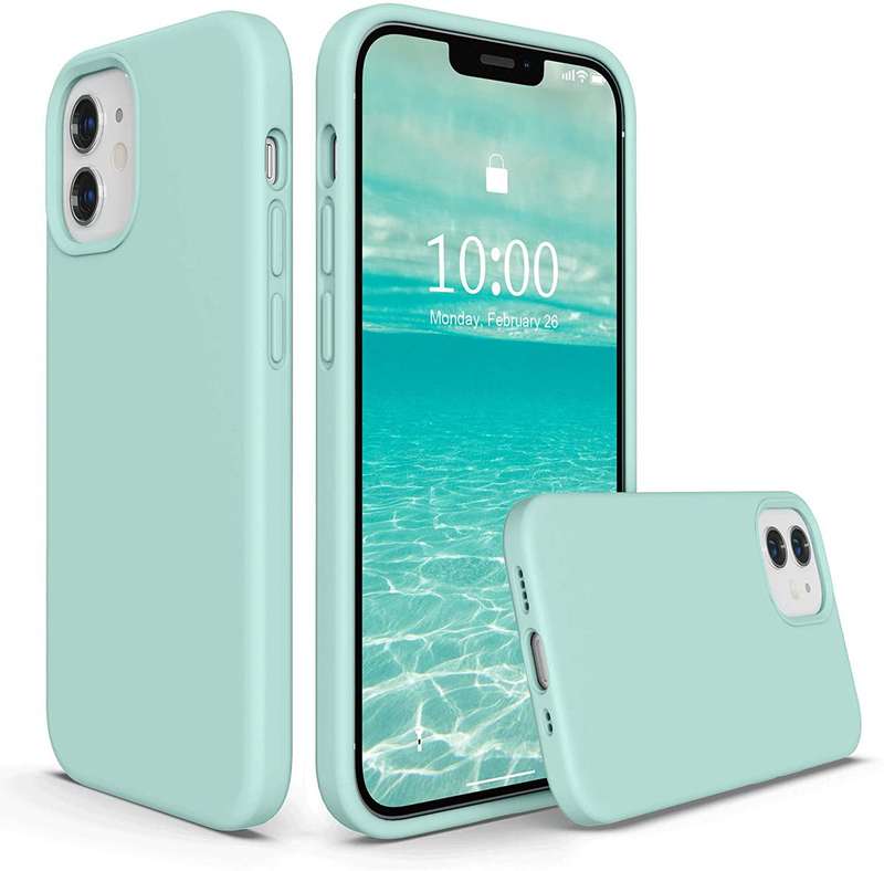 CellTime iPhone 12 Mini Shockproof Thickened Design Silicone Case with Soft Feel