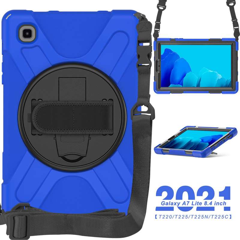 CellTime PirateKing Shockproof Rugged Cover for Galaxy Tab A7 Lite 8.7" T225