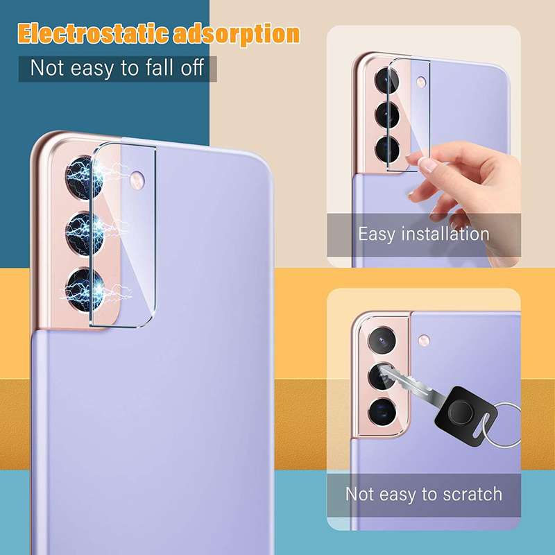 CellTime Tempered Glass Protector for Galaxy S21 Plus Camera Lens