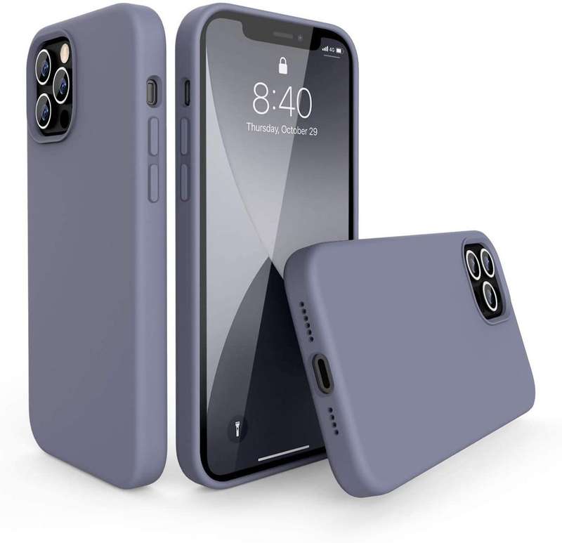 CellTime iPhone 12 Pro Max Shockproof Thickened Design Silicone Case with Soft Feel