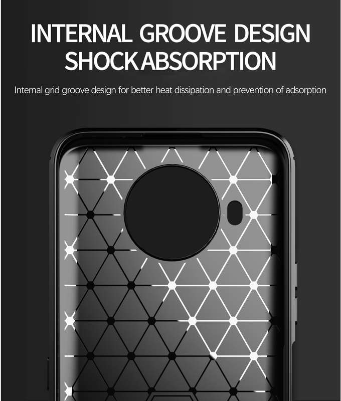 CellTime Nokia 8.3 5G Shockproof Carbon Fiber Design Cover