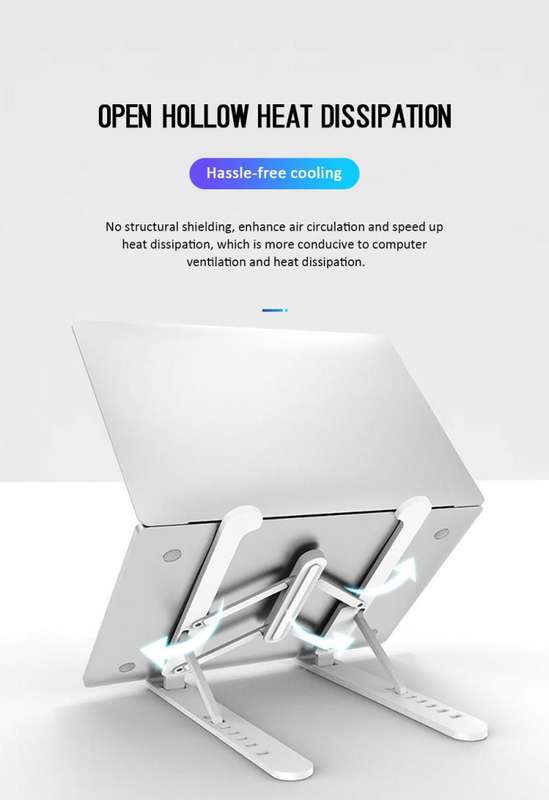 X-Stand-2 Adjustable Plastic Foldable Cool Portable Laptop Stand