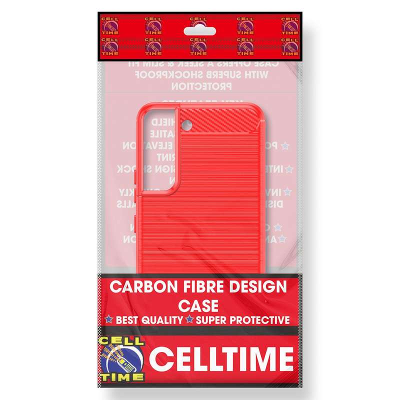 Carbon Fiber Design Cover for Galaxy S23 Plus Shockproof Case
