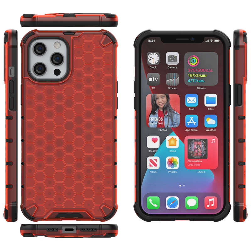 CellTime iPhone 12 Pro Max Shockproof Honeycomb Cover