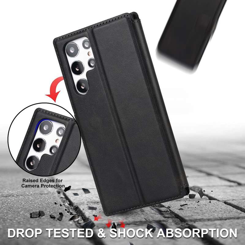 CellTime Galaxy S22 Ultra Flip Cover with Card Slots