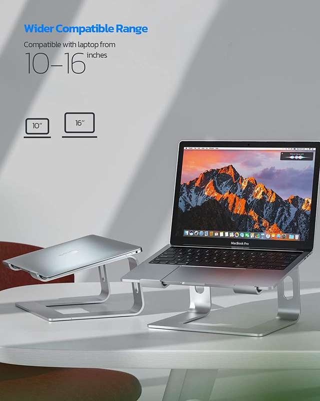 Elevator Ergonomic Aluminium Cool Portable Laptop Stand