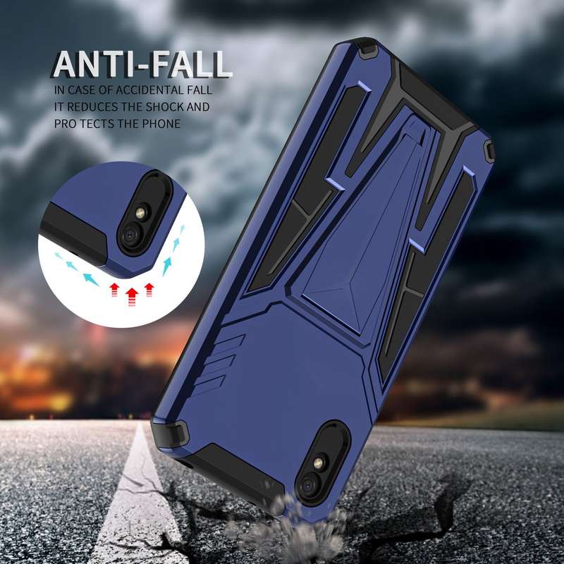CellTime V-Armor Shockproof Kickstand Cover for Redmi 9A
