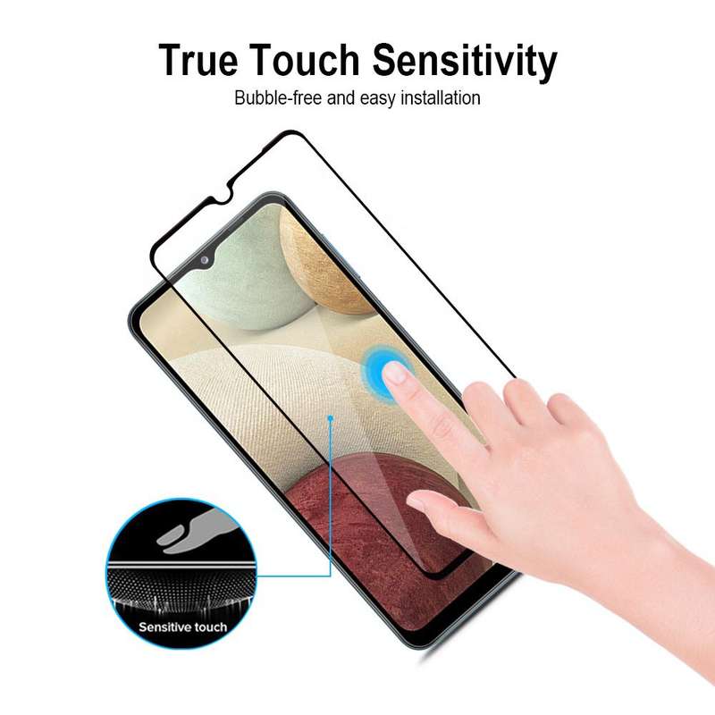 CellTime Full Tempered Glass Screen Guard for Galaxy A12