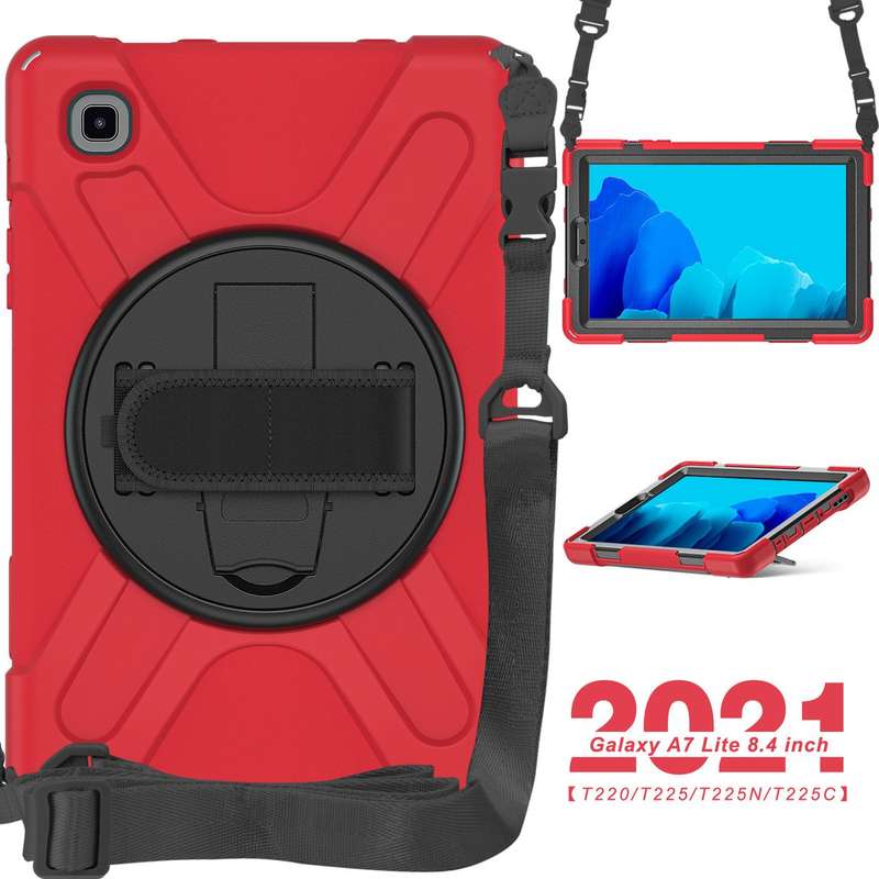 CellTime PirateKing Shockproof Rugged Cover for Galaxy Tab A7 Lite 8.7" T225
