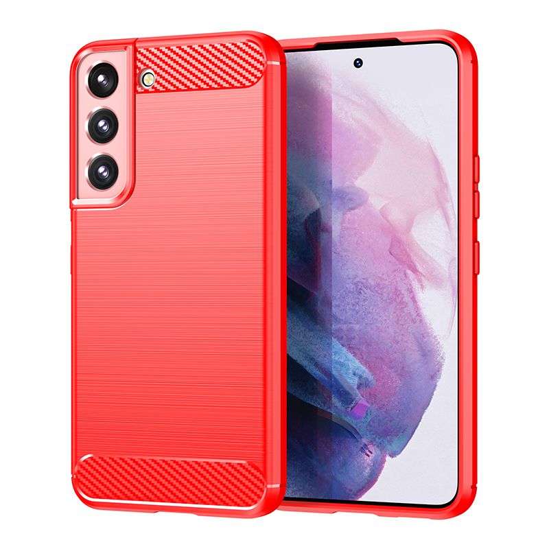 CellTime Galaxy S22 Shockproof Carbon Fiber Design Cover