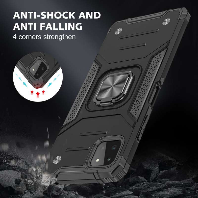 CellTime Galaxy A22 5G Shockproof Kemeng Armor Kickstand Cover