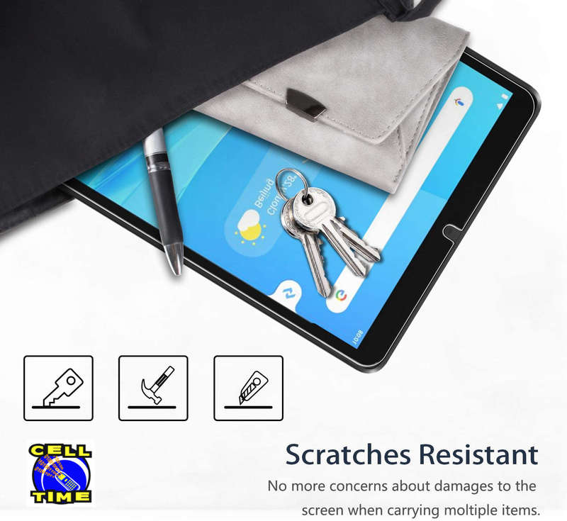 CellTime Tempered Glass Screen Guard for Lenovo M8 (8") (TB-8504)