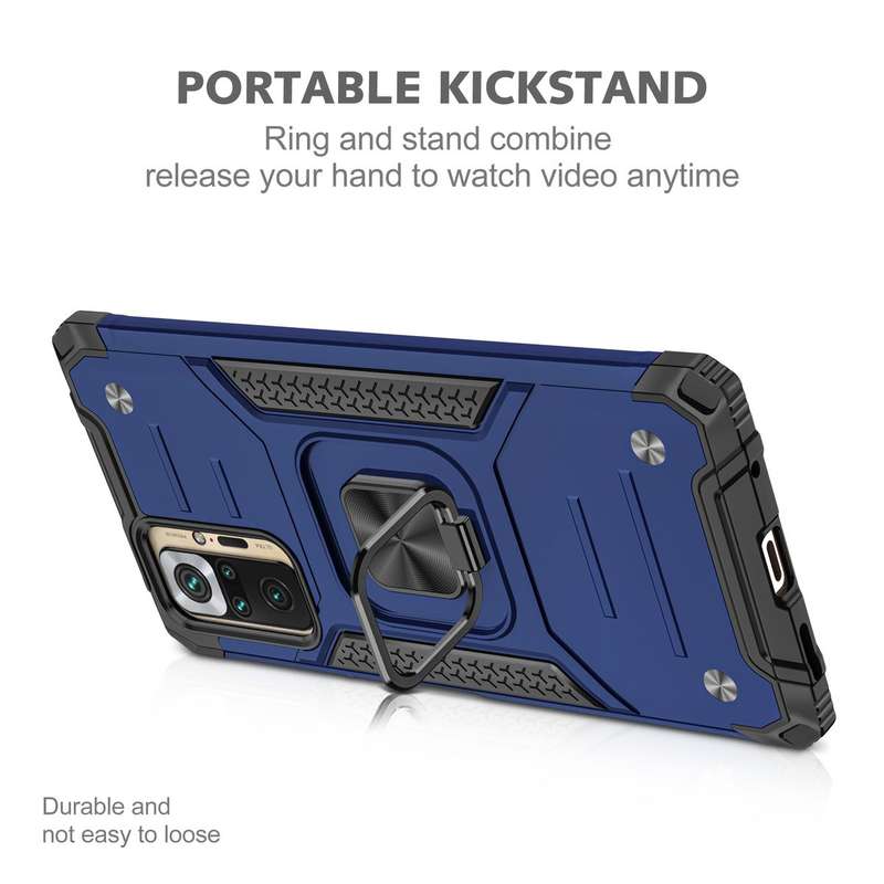 CellTime Redmi Note 10 Pro Shockproof Kemeng Armor Kickstand Cover