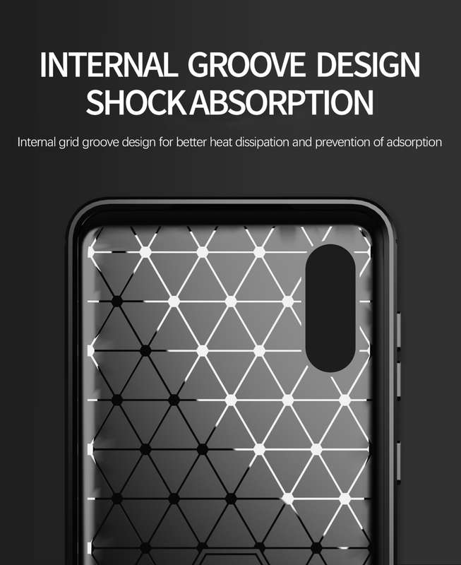CellTime Galaxy A02 Shockproof Carbon Fiber Design Cover