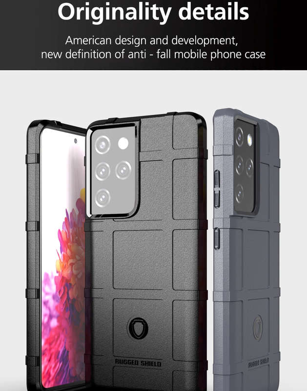 CellTime Galaxy S21 Ultra Shockproof Rugged Shield Cover