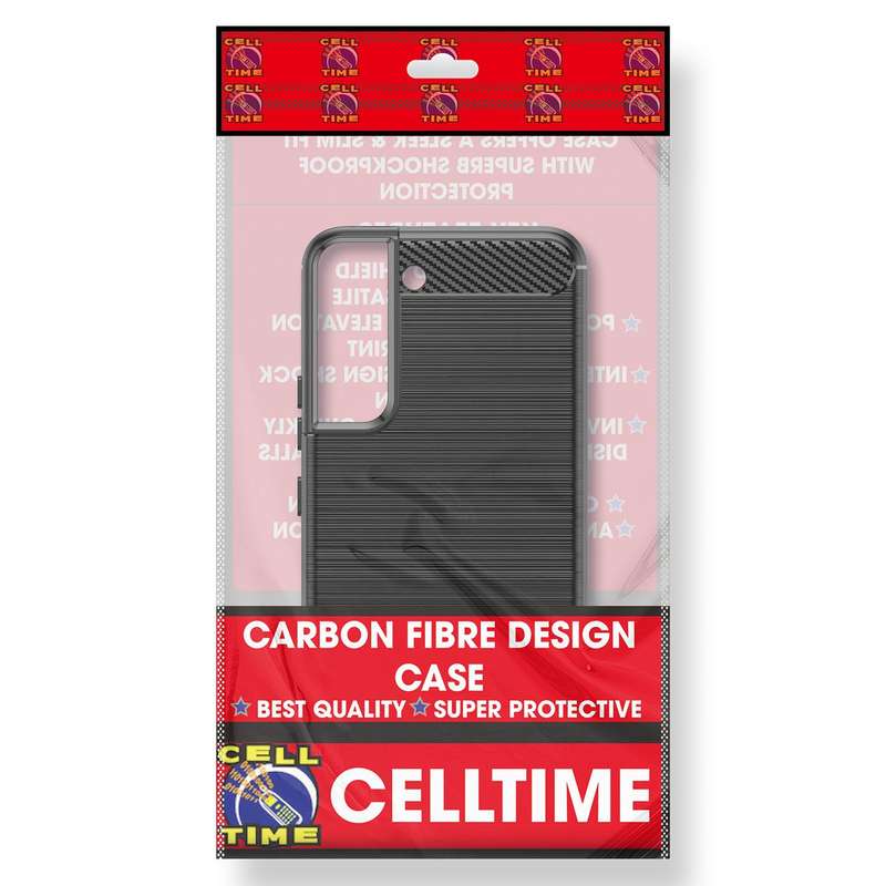 Carbon Fiber Design Cover for Galaxy S23 Plus Shockproof Case