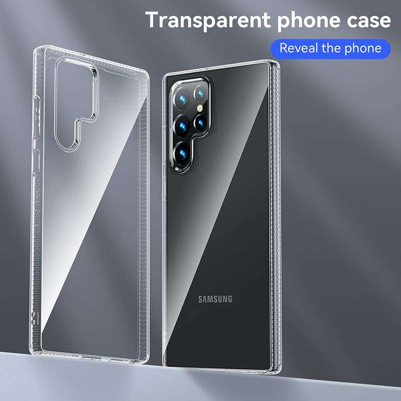 CellTime Galaxy S22 Ultra Shockproof Transparent Impact-Shell Cover