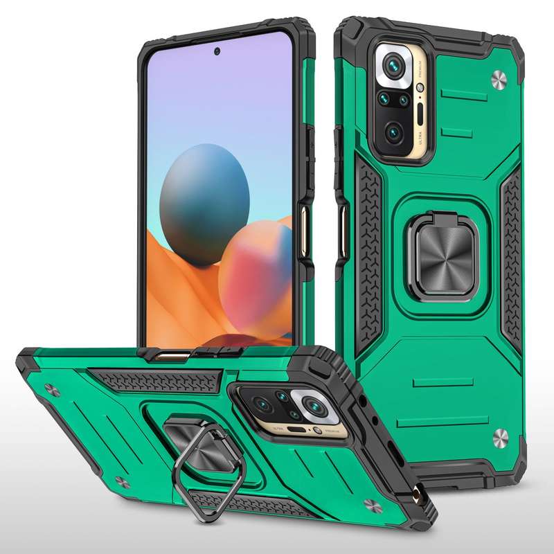CellTime Redmi Note 10 Pro Shockproof Kemeng Armor Kickstand Cover