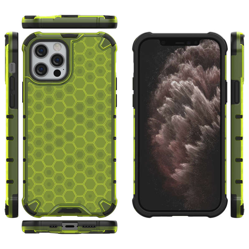 CellTime iPhone 12 / iPhone 12 Pro Shockproof Honeycomb Cover
