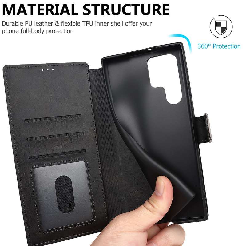 CellTime Galaxy S22 Ultra Flip Cover with Card Slots