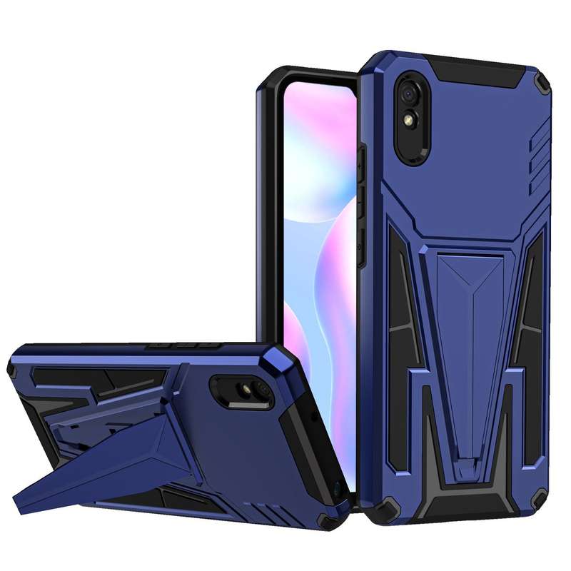 CellTime V-Armor Shockproof Kickstand Cover for Redmi 9A