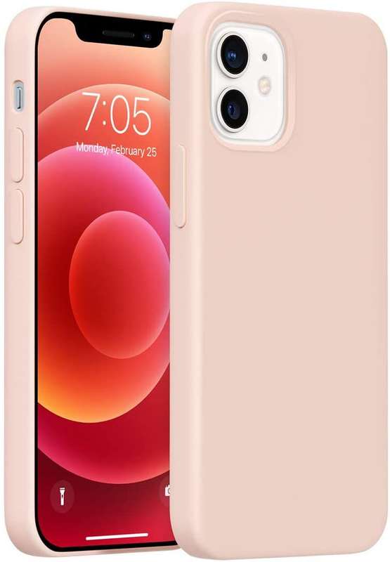 CellTime iPhone 12 Mini Shockproof Thickened Design Silicone Case with Soft Feel