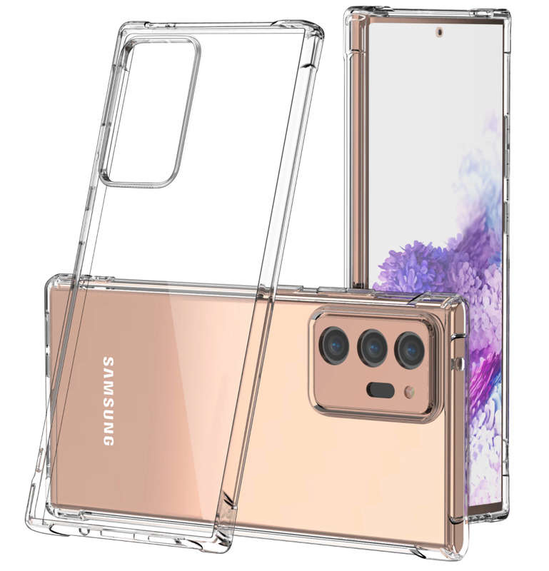 CellTime Galaxy Note 20 Ultra 5G Clear Shock Resistant Armor Cover