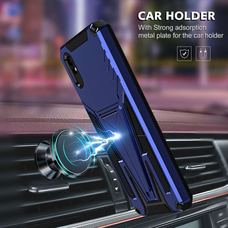 CellTime V-Armor Shockproof Kickstand Cover for Redmi 9A