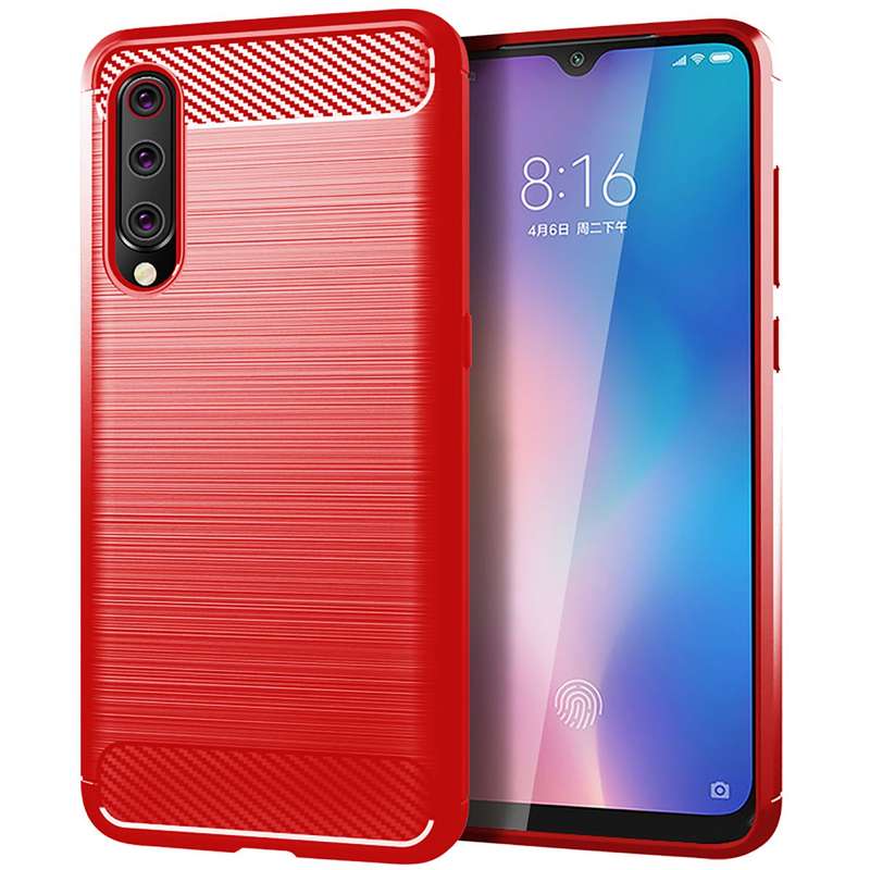 CellTime Xiaomi Redmi Note 8 Shockproof Carbon Fiber Design Cover