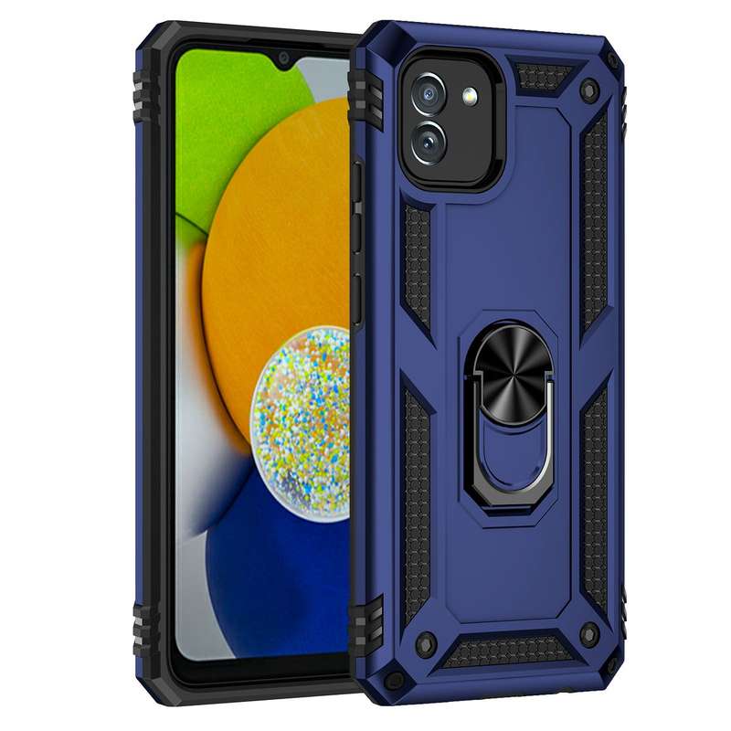 Sergeant Armor Shockproof Kickstand Cover for Galaxy A03