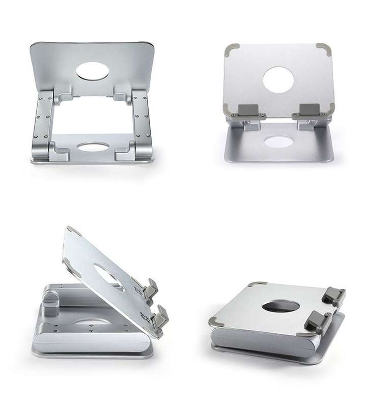 Aluminium Height Adjustable iPad / Tablet Stand