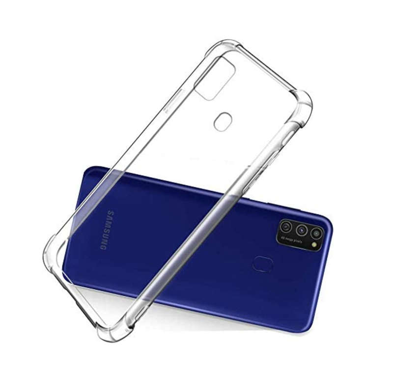 Samsung Galaxy A21S Clear Shock Resistant Armor Cover