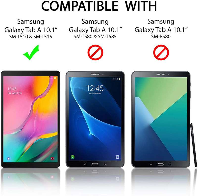 CellTime Tempered Glass Screen Guard for Galaxy Tab A 2019 (10.1") (T515)