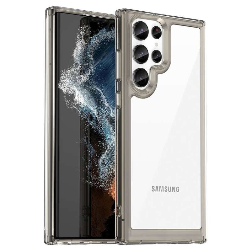 Candy Clear Shockproof Cover for Galaxy S23 Ultra