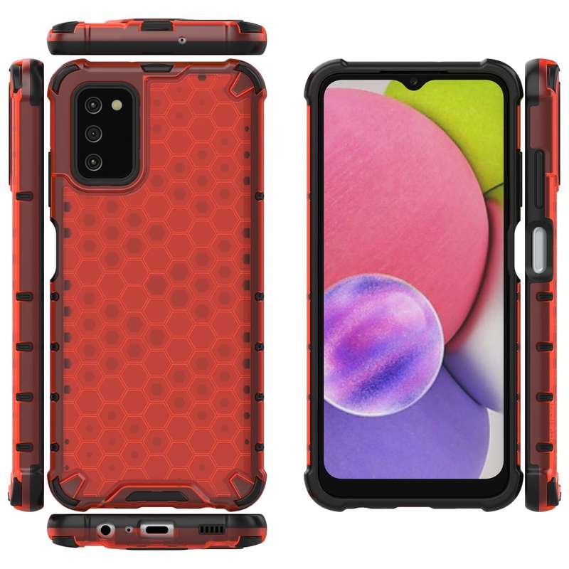 Honeycomb Shockproof Cover for Galaxy A03s