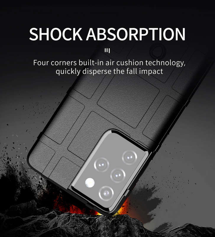 CellTime Galaxy S21 Ultra Shockproof Rugged Shield Cover