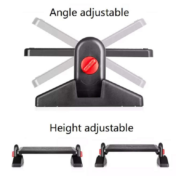 Ergonomic Height Adjustable Footrest with 2 Height Settings