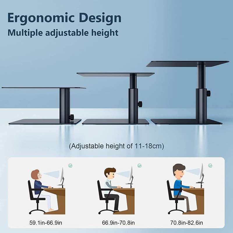 Nillkin HighDesk Adjustable Ergonomic Aluminium Monitor Riser Stand