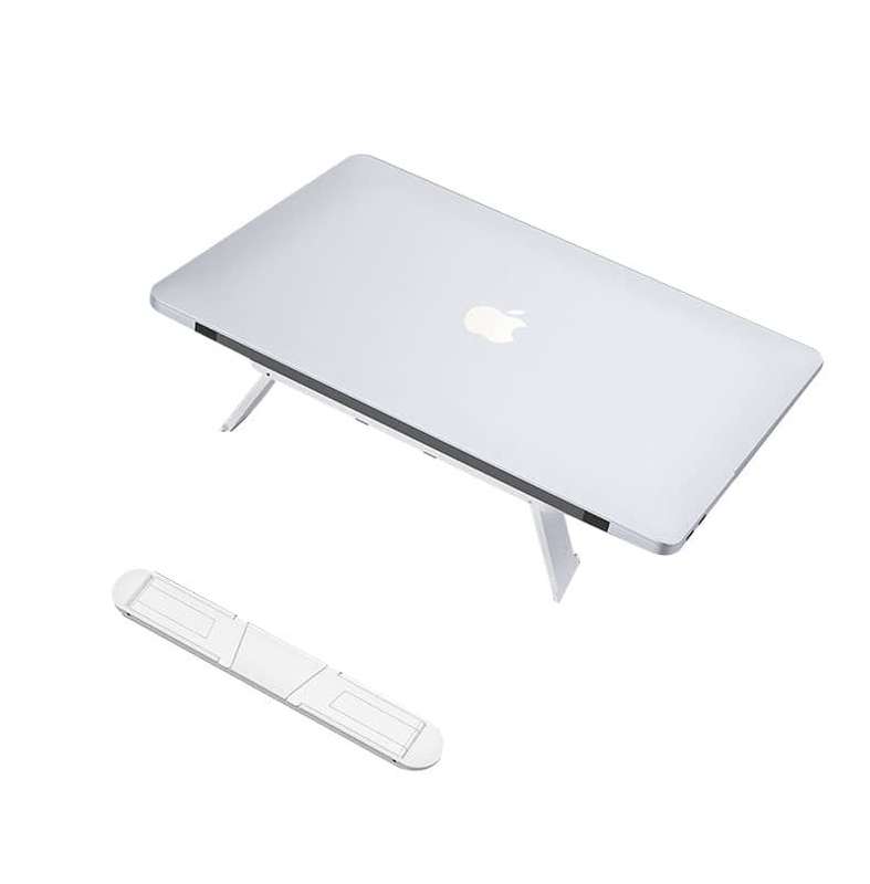 Height Adjustable Ergonomic Plastic Portable Laptop Stand