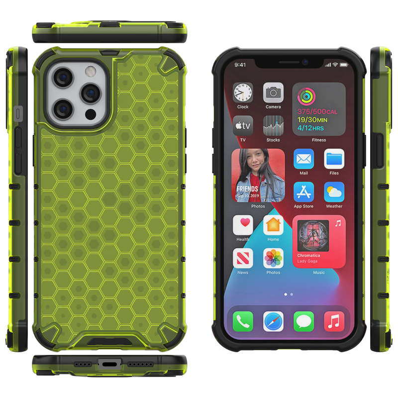 CellTime iPhone 12 Pro Max Shockproof Honeycomb Cover