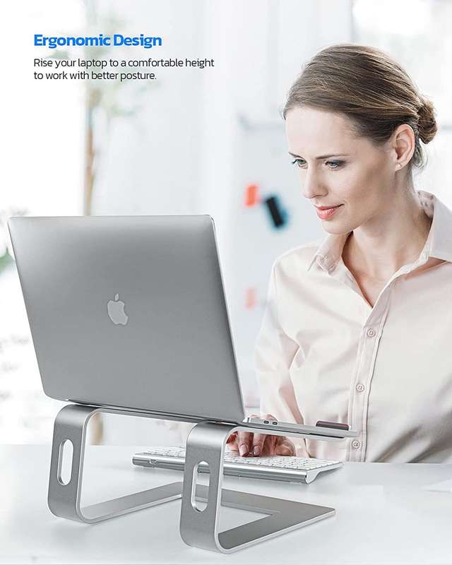 Elevator Ergonomic Aluminium Cool Portable Laptop Stand