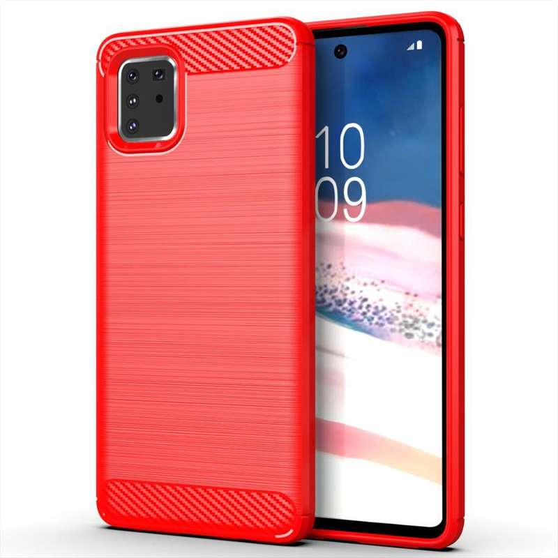CellTime Galaxy Note 10 Lite Shockproof Carbon Fiber Design Cover