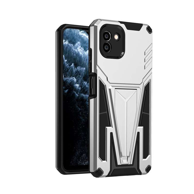 V-Armor Shockproof Kickstand Cover For Galaxy A03