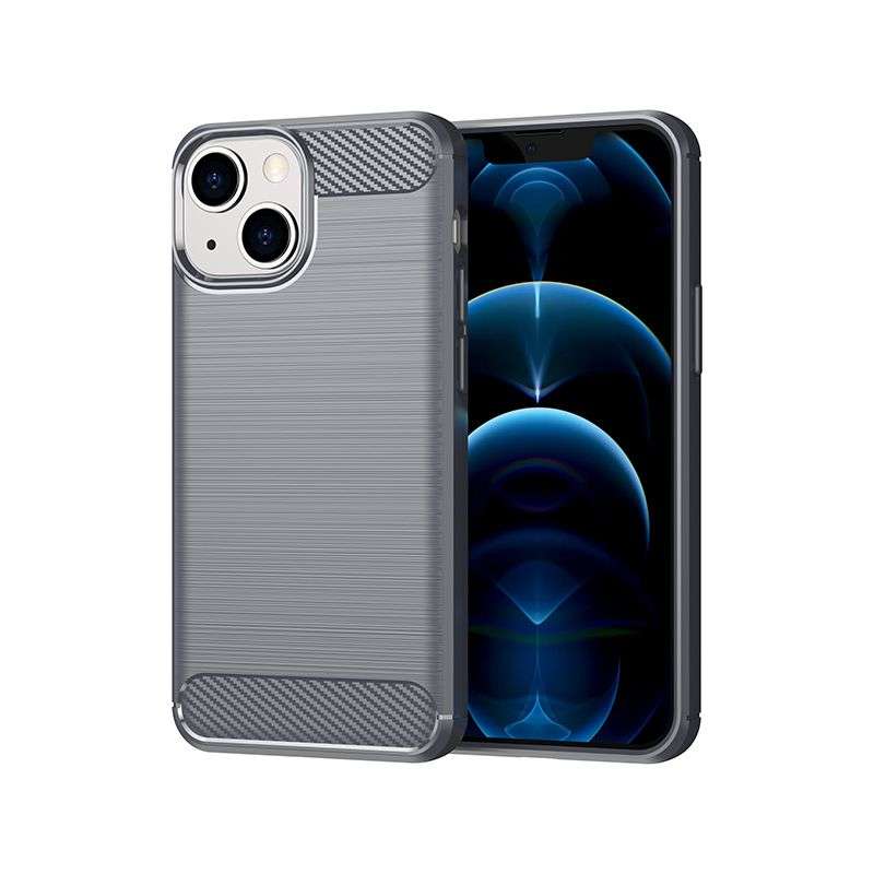 iPhone 13 Shockproof Carbon Fiber Design Cover