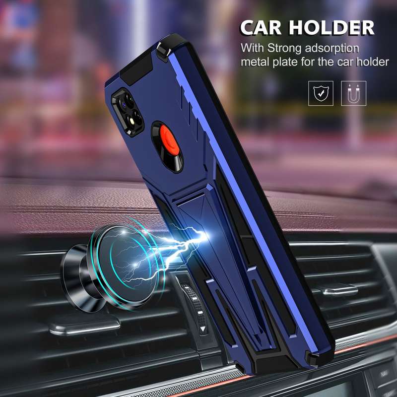 CellTime V-Armor Shockproof Kickstand Cover for Redmi 9C