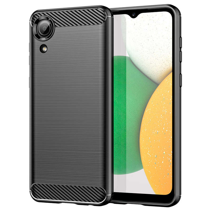 Carbon Fiber Design Cover for  Galaxy A03 Core