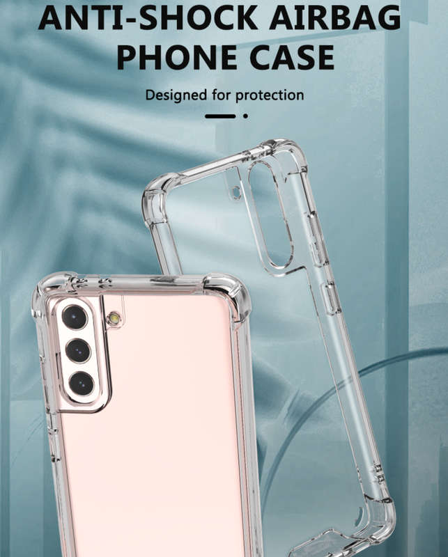 CellTime Galaxy S21 Plus Clear Shock Resistant Armor Cover