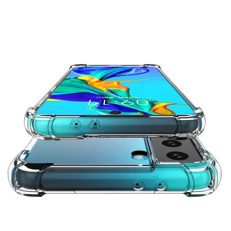 CellTime Galaxy S21 Plus Clear Shock Resistant Armor Cover